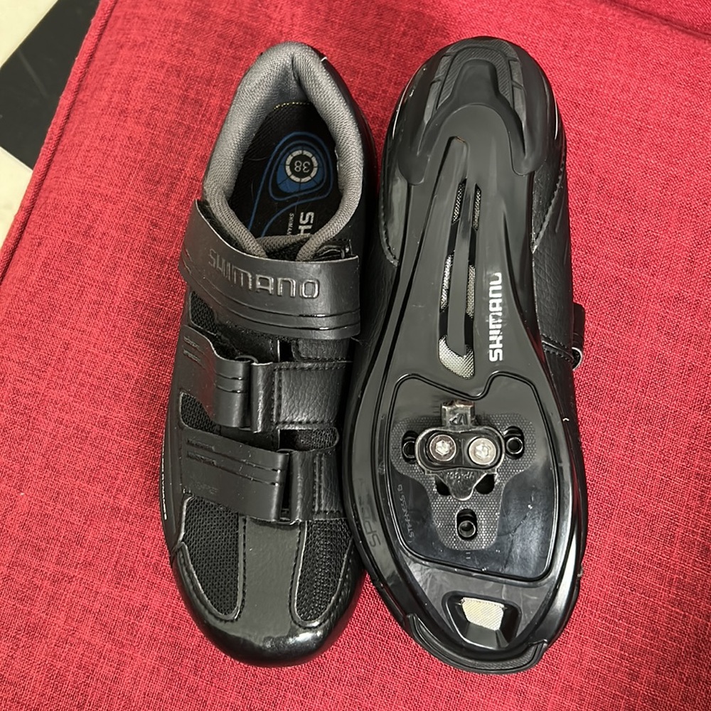 Shimano Ladies Spin Shoes SPD Clips 38/6.5